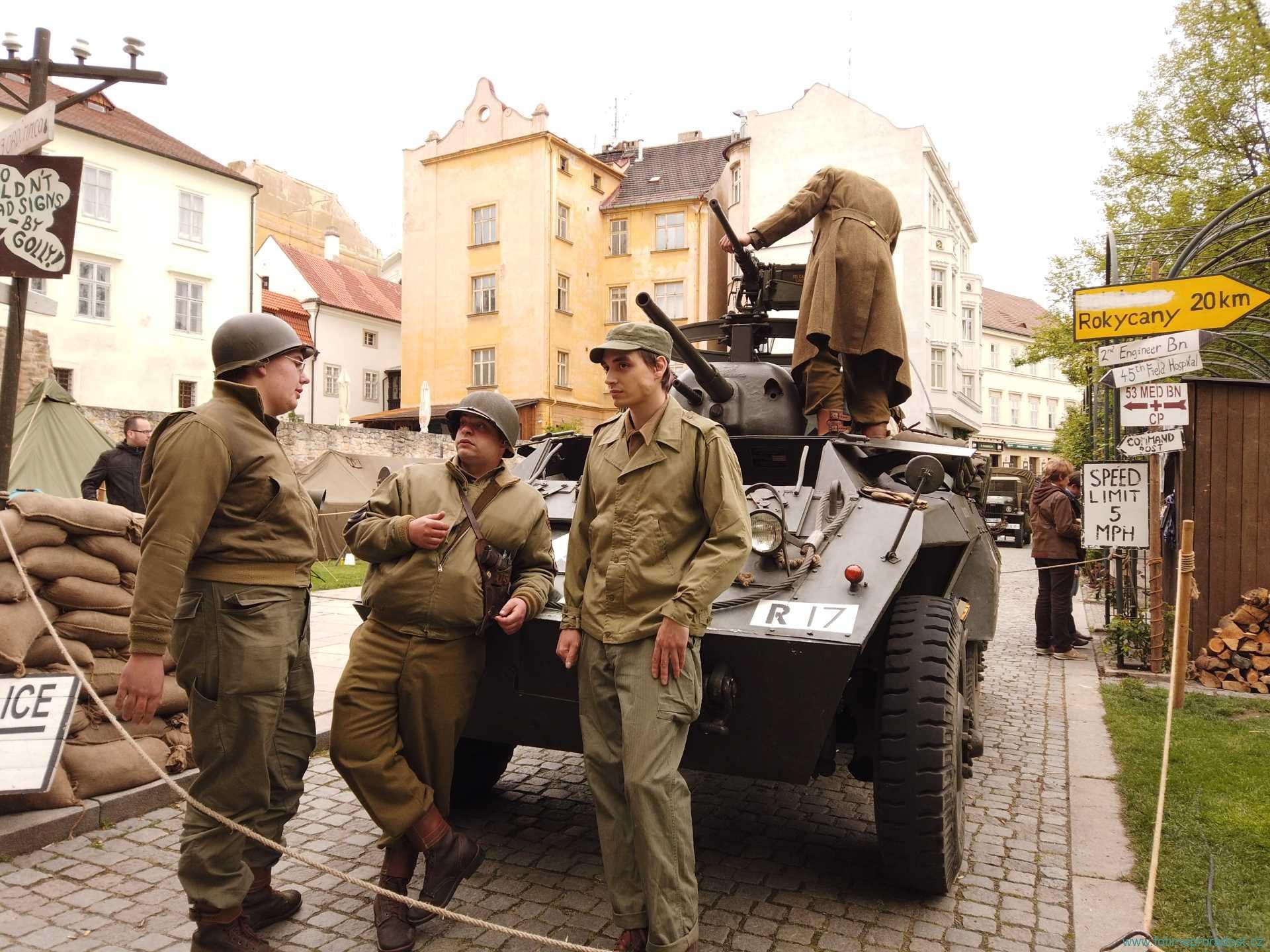 Slavnosti svobody 2019 - Tábor americké 2. pěší divize